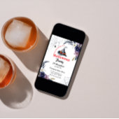 Minimalistisches Halloween Office-Party für kleine Einladung