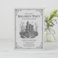 Minimalistisches Halloween Office-Party für kunden