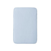 Minimalistisches hellblau schlichtes und modernes badematte (Vorderseite Vertikal)