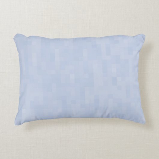 Minimalistisches hellblaues abstrakt modernes Must Dekokissen (Vorderseite)