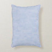 Minimalistisches hellblaues abstrakt modernes Must Dekokissen (Vorderseite(Vertikal))