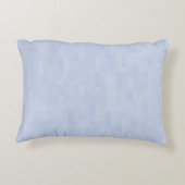 Minimalistisches hellblaues abstrakt modernes Must Dekokissen (Rückseite)