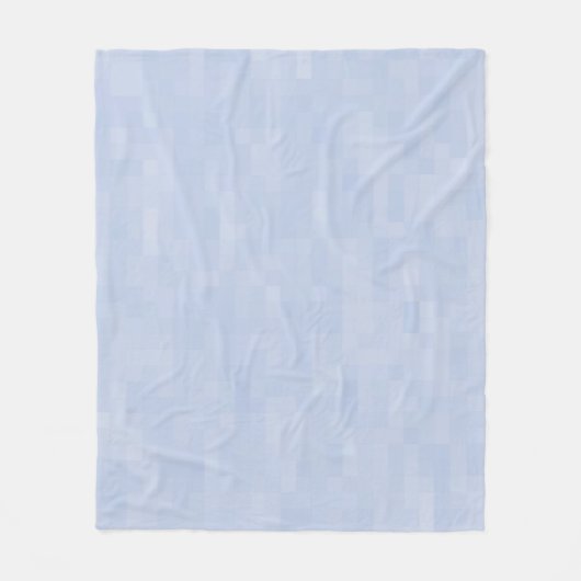 Minimalistisches hellblaues abstrakt modernes Must Fleecedecke (Vorderseite)