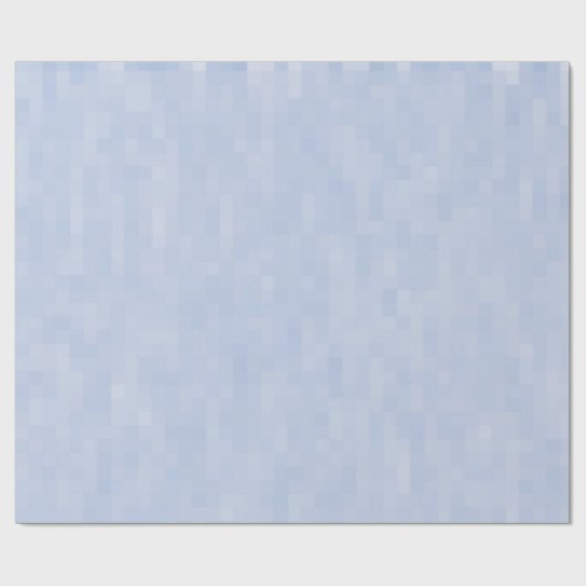 Minimalistisches hellblaues abstraktes Muster Geschenkpapier (Flach)