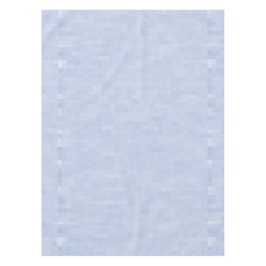 Minimalistisches hellblaues abstraktes Muster Tischdecke (Vorderseite)