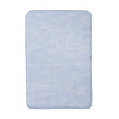 Minimalistisches hellblaues Muster Badematte (Vorderseite Vertikal)
