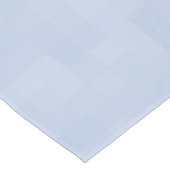 Minimalistisches hellblaues Muster Kurzer Tischläufer (Ecke)