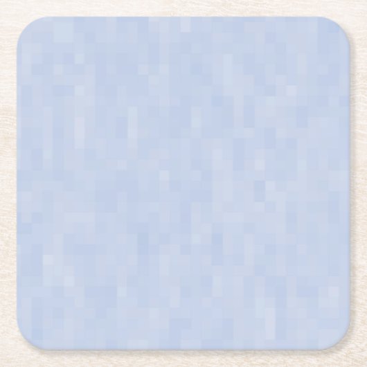 Minimalistisches hellblaues Muster Rechteckiger Pappuntersetzer (Vorderseite)