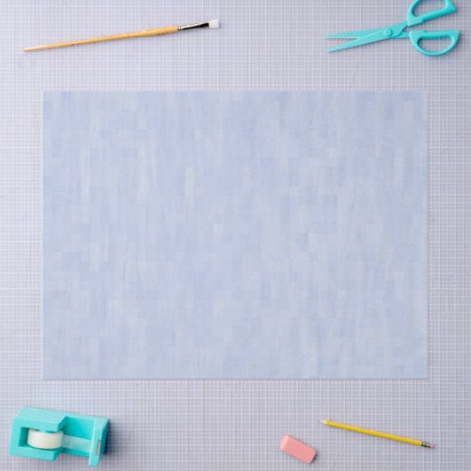 Minimalistisches hellblaues Muster Seidenpapier (Basteln)