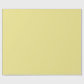 Minimalistisches helles khaki solides schlichtes e geschenkpapier (Flach)