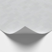 Minimalistisches hellgraues abstraktes modernes Mu Geschenkpapier (Ecke)