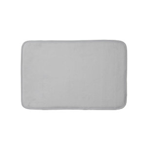 Minimalistisches hellgraues, schlicht elegantes mo badematte