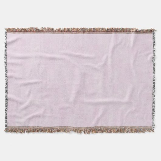 Minimalistisches hellrosa Muster, modern und elega Decke (Vorderseite)