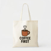 Minimalistisches Herz-Dampf-Tasche-Design Tragetasche (Vorne)