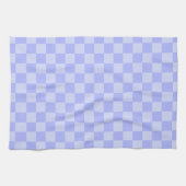 Minimalistisches Himmelblau-Muster mit individuell Geschirrtuch (Horizontal)