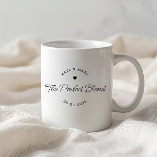 Minimalistisches Hochzeitsgeschenk 'The Perfect Bl Kaffeetasse