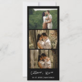 Minimalistisches Hochzeitshaus-Foto-Overlay Danke Save The Date (Vorderseite)