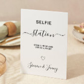 Minimalistisches Hochzeitssegment Einladung