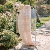 Minimalistisches Hochzeitssymbol Acrylschild