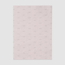 Minimalistisches Hochzeitstissue-Papier | Warmes E