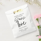 Minimalistisches Hochzeitszeichen - Mehr Liebe Geschenktütchen (Versiegelt)