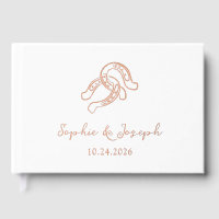 Minimalistisches Horseshoe | Echte Gold Foil Hochz