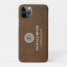 Minimalistisches individuelles Monogramm Case-Mate iPhone Hülle