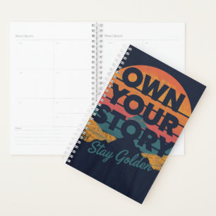 Minimalistisches Inspirationsnotizbuch Modernes Planer
