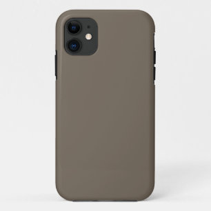 Minimalistisches iPhone Case Braun Schlankes Schut