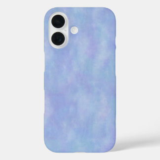 Minimalistisches iPhone-Case mit Wasserfarben-Desi iPhone 16 Hülle