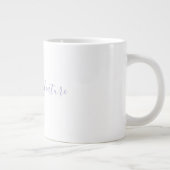 Minimalistisches Kaffeetassendesign Jumbo-Tasse (Rechts)
