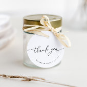 Minimalistisches kalligraphisches Brautparty Viele Geschenkanhänger