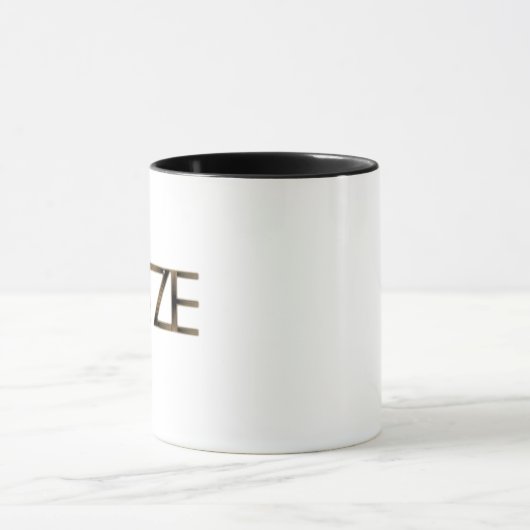 Minimalistisches Katze Design Tasse (Zentrum)
