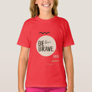 Minimalistisches Kinder-T-Shirt   Inspirierende ne T-Shirt