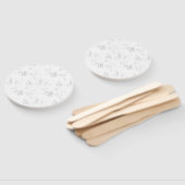 Minimalistisches Kindergeburtstagsmuster Fächer (Non-assembled)