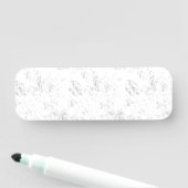 Minimalistisches Kindergeburtstagsmuster Namensschild (Beispiel)