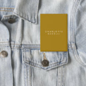 Minimalistisches Klassisches Professionelles Goldf Button (Insitu)