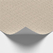 Minimalistisches Konfetti-Geschenkpapier Geschenkpapier (Ecke)