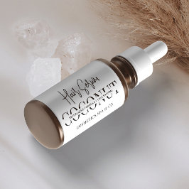 Minimalistisches kosmetisches Tropfermittel