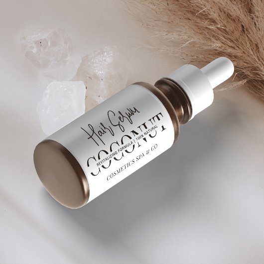 Minimalistisches kosmetisches Tropfermittel