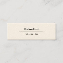 Minimalistisches kundengerechtes