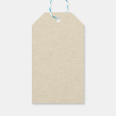 Minimalistisches Kunsthandwerk kommt hier zur Son Geschenkanhänger (Rückseite)