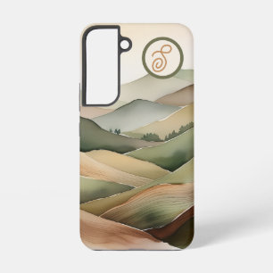 Minimalistisches Landschaft-Handyhülle Samsung Galaxy Hülle