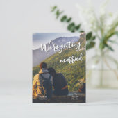 Minimalistisches lässiges Foto Postkarte (Stehend Vorderseite)