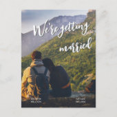 Minimalistisches lässiges Foto Postkarte (Vorderseite)