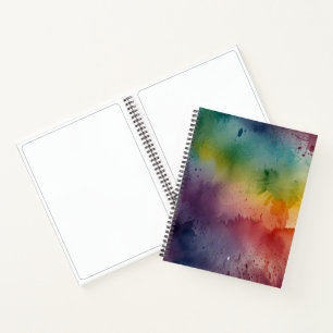 Minimalistisches leeres Skizzenbuch Notizblock