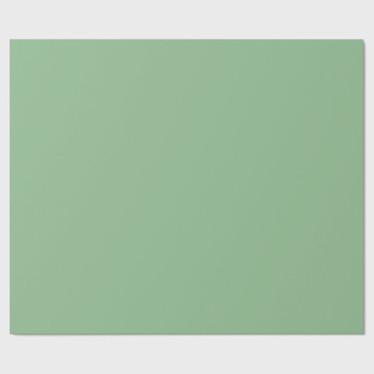 Minimalistisches Lichtgrün Geschenkpapier (Flach)