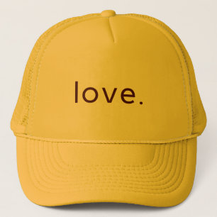 Minimalistisches Liebesdesign - Valentinstag Gesch Truckerkappe