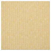 Minimalistisches Linienkunstmuster gelb Stoff (Muster)