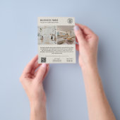 Minimalistisches Logo-Foto-Geschäfts-Flyer Flyer (Gruppe)